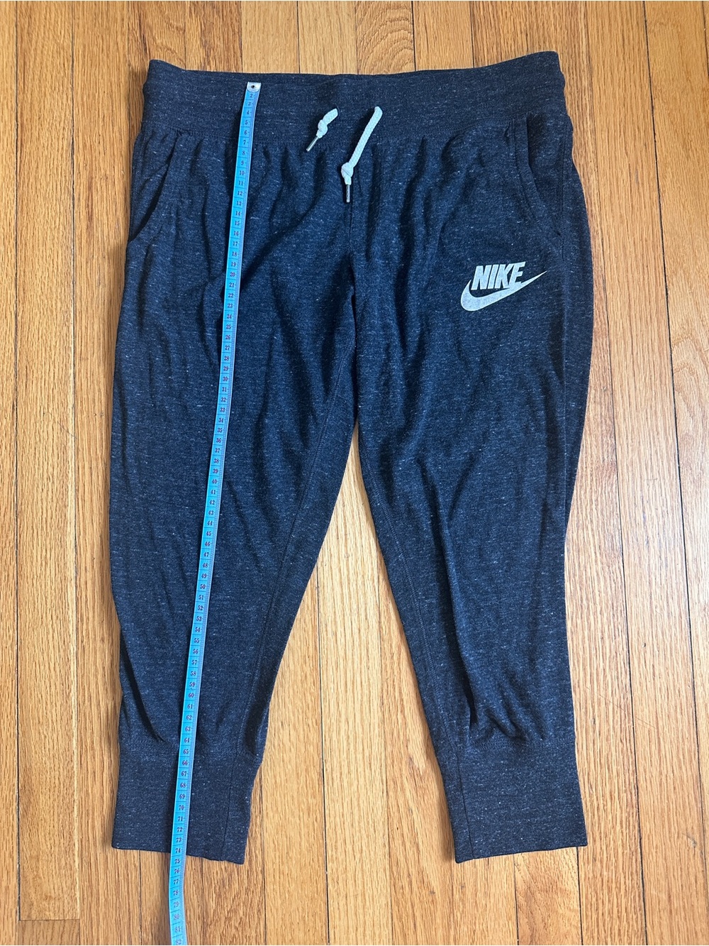 Nike Dark Charcoal Heather Joggers - Organic Cotton Blend - Picture 2 of 7